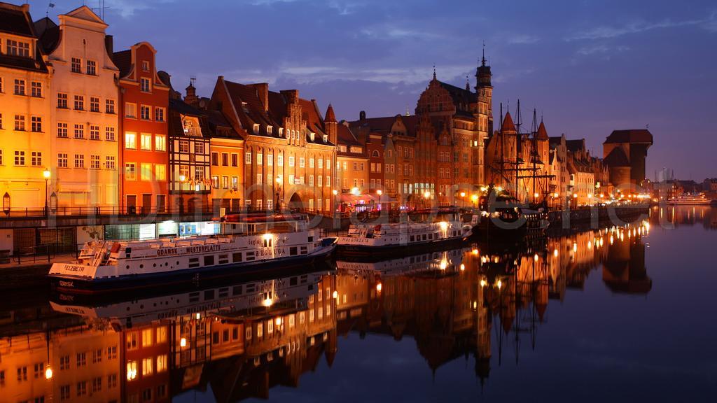 Apartament Grobla Apartman Gdańsk Kültér fotó